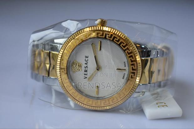 Versace Two Tone Ladies Watch White Dial - thumbnail 2