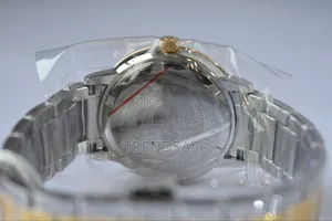 Versace Two Tone Ladies Watch White Dial