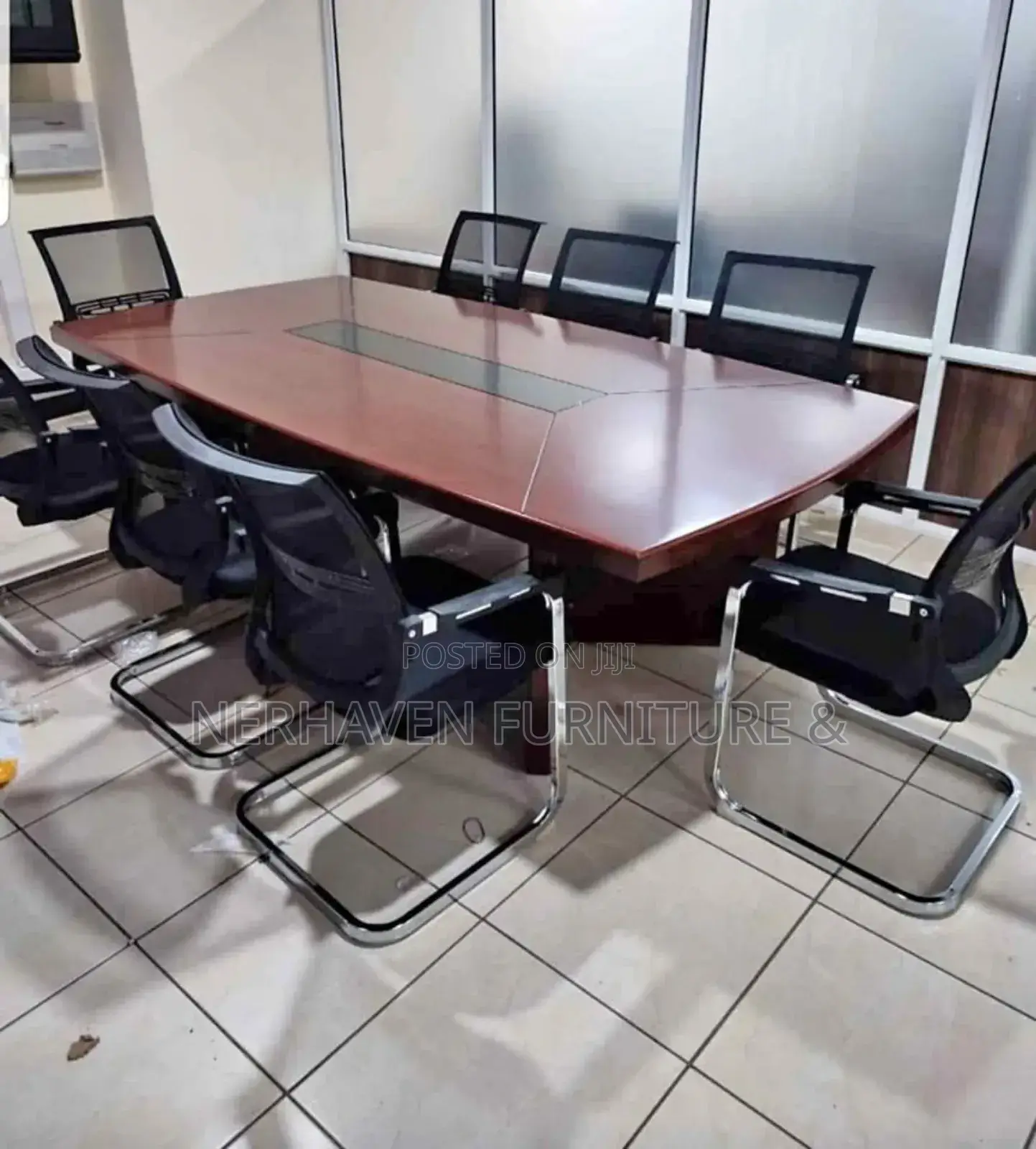 Sleek Boardroom Table for Modern Offices