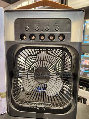 Portable Humidifier Air Color Fan-Black - main view