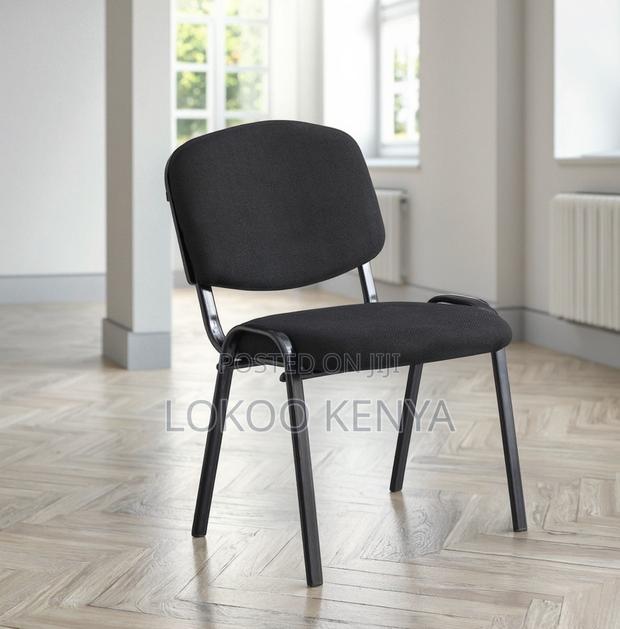 Office Chair; Stackable Armless Catalina Guest Waiting Office Chair - thumbnail 7