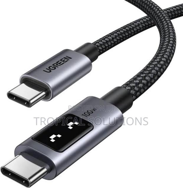 Ugreen Uno Robot 3m Usb-c To Usb-c 100w Fast Charging 5a Cable 3m - thumbnail 3