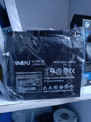 Yachu 12v by 20ah Ups Battery 10hr Lead-Acid