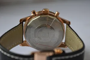 Breitling Navitimer Green Dial Rose Gold Black Leather