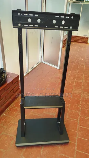 Mobile Tv Stand Rolling Tv Cart Floor Stand Mount for 32-75 Inch