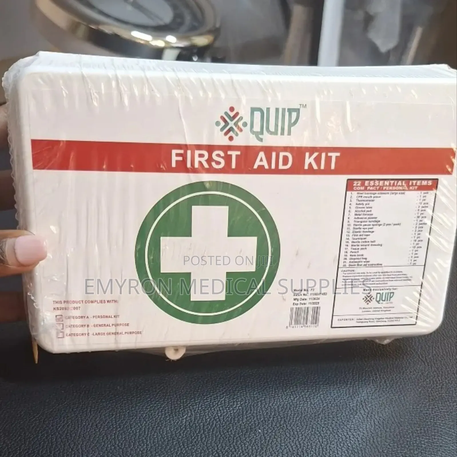 First Aid Kit(22 Essentials)