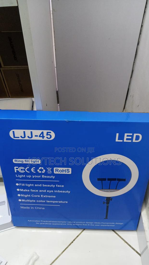 Ring Light With Adjustable 2m Tripod Stand for Video Making, Photo - thumbnail 2