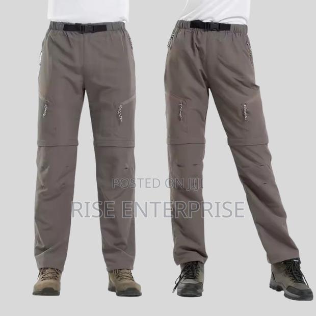 Outdoor Detachable Pants- Khaki