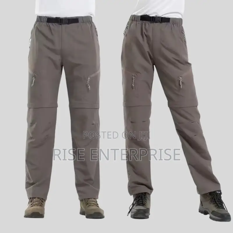 Outdoor Detachable Pants- Khaki