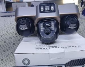 New 4g Solar Powered Security Camera Tripple Lens Solar PTZ Camera - thumbnail 2