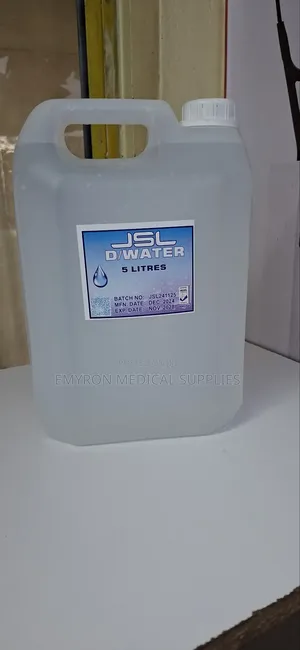 Distilled Water(5 Litres)