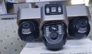 Best and Affordable 4g Triple Lens Solar PTZ Camera Rotatable V380