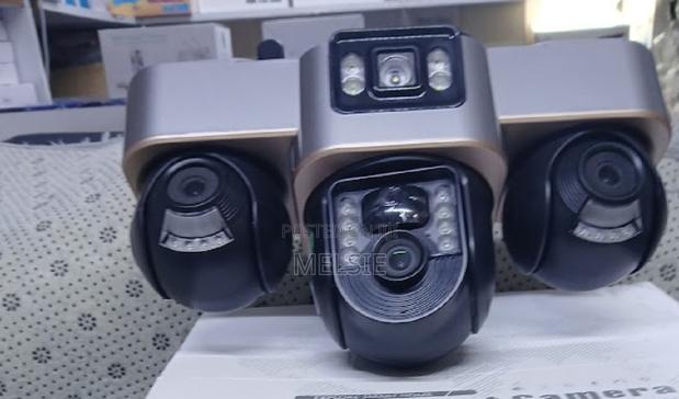 Best and Affordable 4g Triple Lens Solar PTZ Camera Rotatable V380