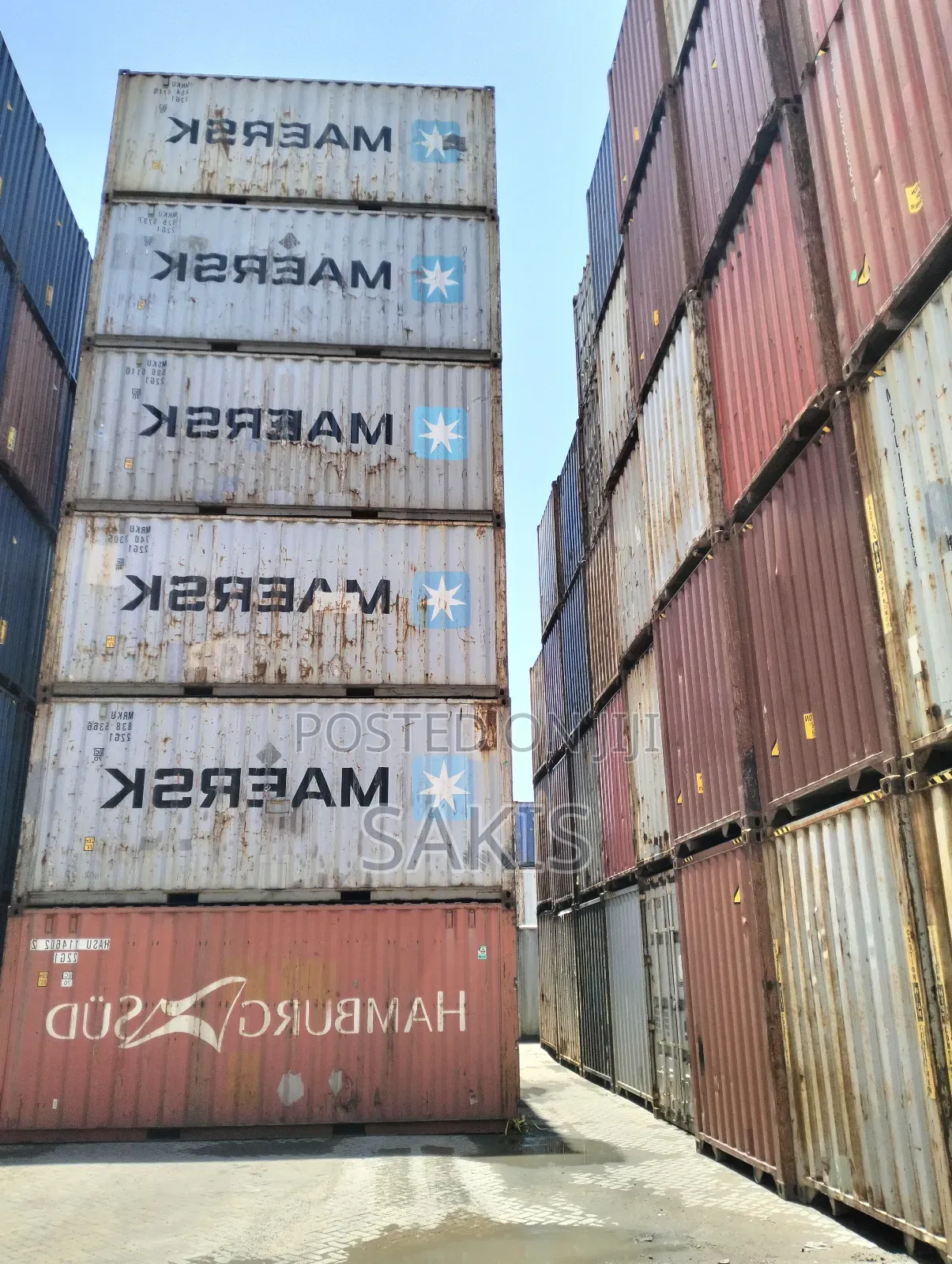 Bei Nafuu! 20ft Empty Shipping Containers In Kenya!