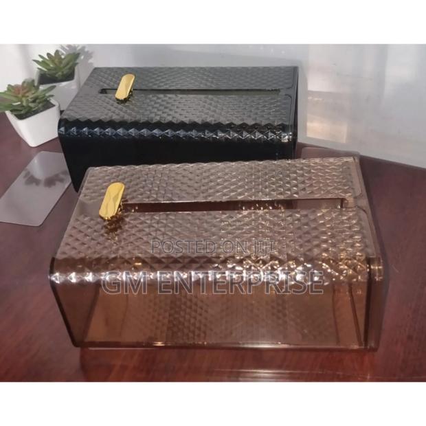 Wall Mounted Elegant Diamond Tissue Box - main view