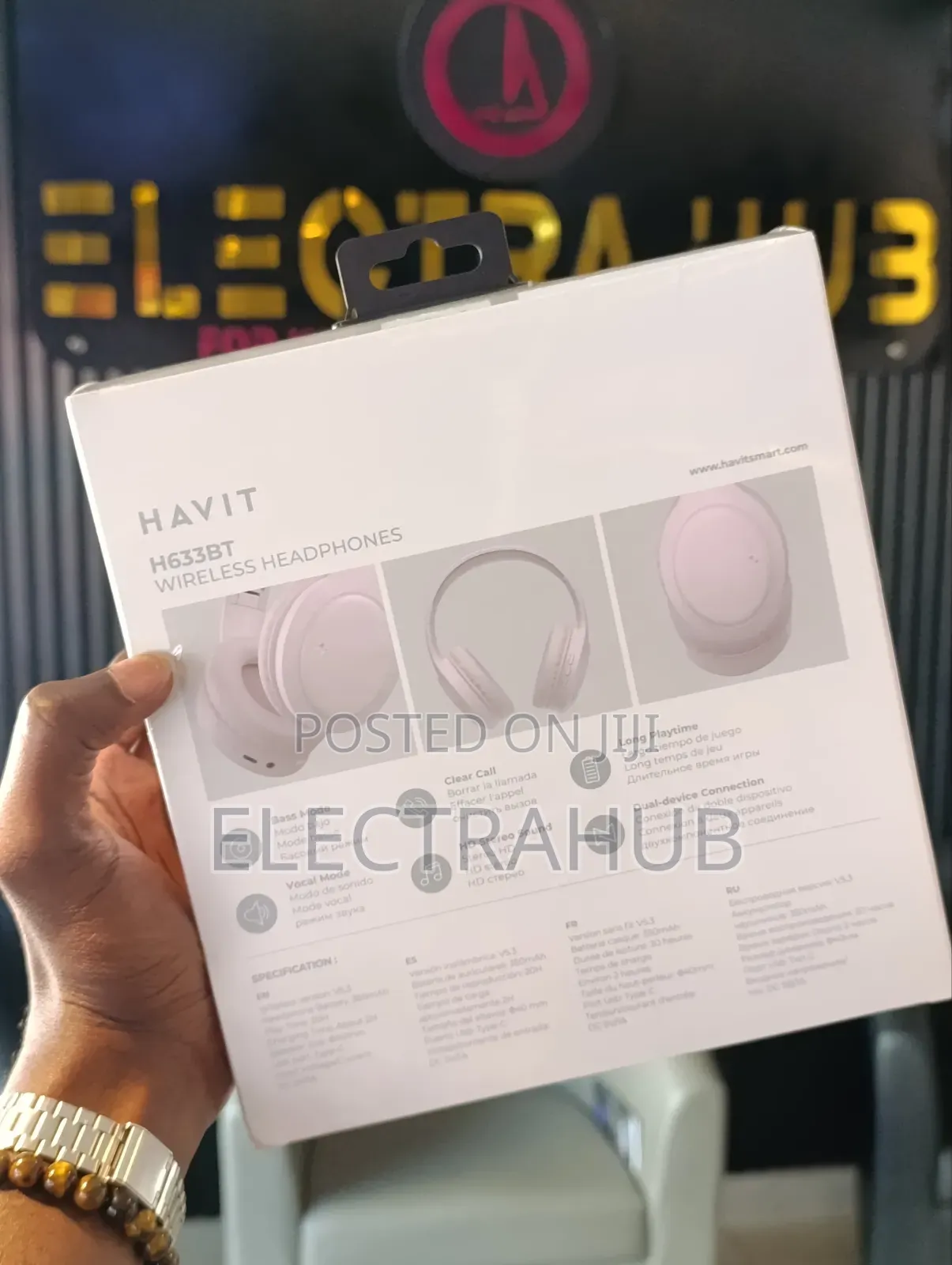 Havit H633bt Foldable Design Headphones Brand New Sealed