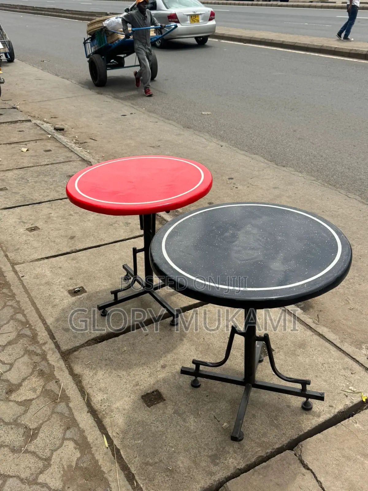 Restaurant And Bar Round Marble Table