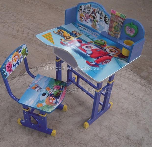 Kids Desk And Chair: Kids Homework Desk Set - main view
