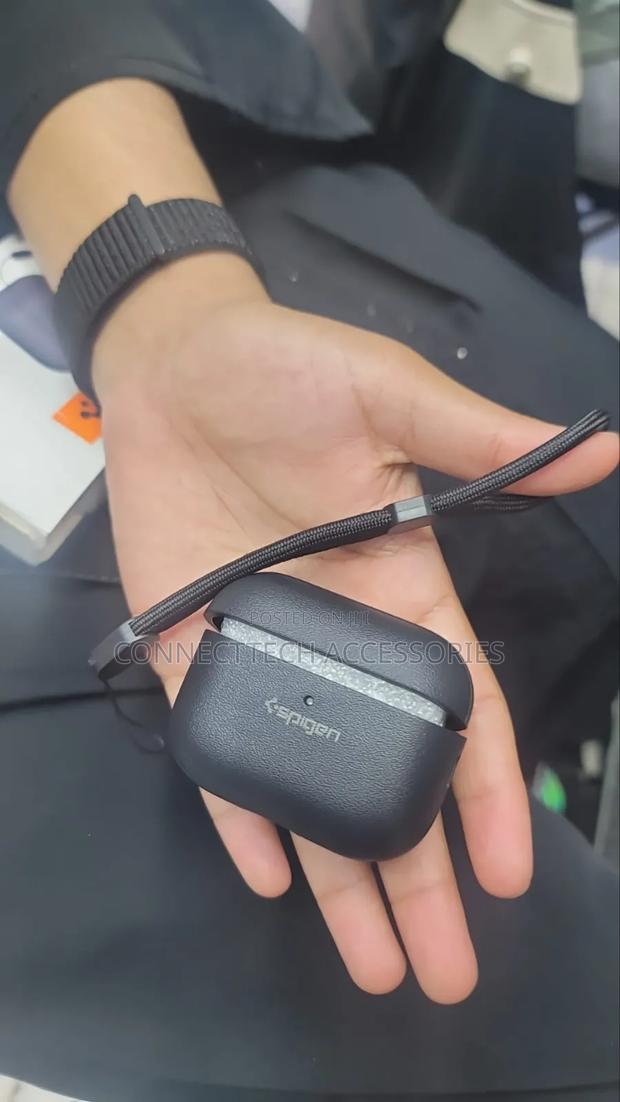 Spigen Leather Armor Case For Airpods Pro 3 - thumbnail 3