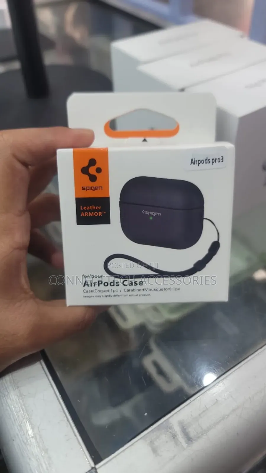Spigen Leather Armor Case For Airpods Pro 3
