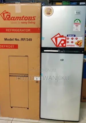 *Ramtons* Fridge /Double Door 138litres Rf349