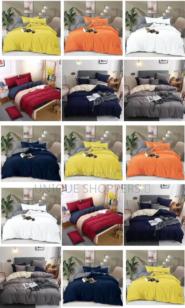 Plain Double Sided Color Cotton Duvet Covers* - main view