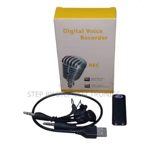 8gb Mini Sound Recorder With Usb Charging and Clear Audio Output
