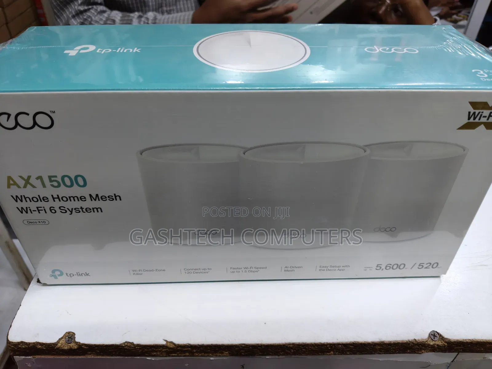 Tp-Link Deco X10(3-Pack) Ax1500 Whole Home Mesh System
