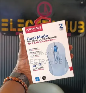 Promate Dual Mode Wireless Optical Mouse Ken