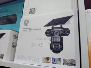 Solar 4g With Sim Card and Mem Card Tripple Lense Camera CCTV