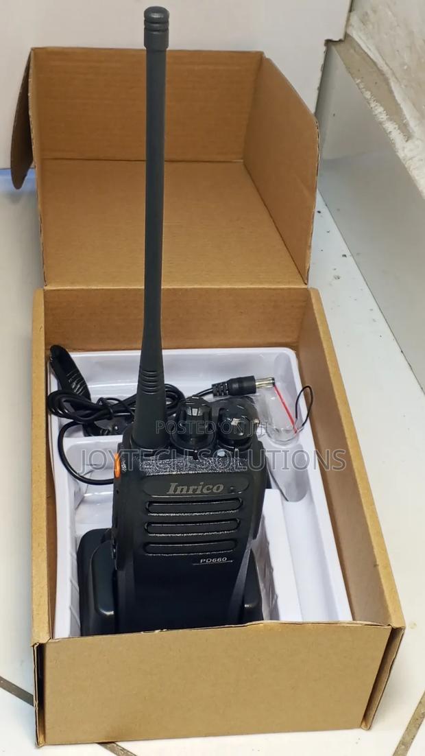 Wireless Walkie -Talkie. Inrico Pd 660 Programmable Channels - thumbnail 2