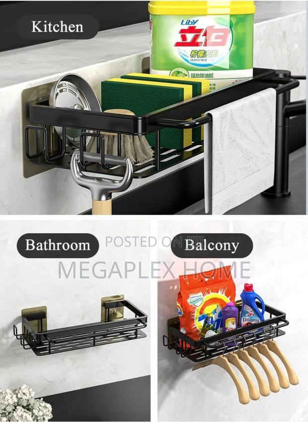 Aluminum Kitchen Storage Rack - thumbnail 3