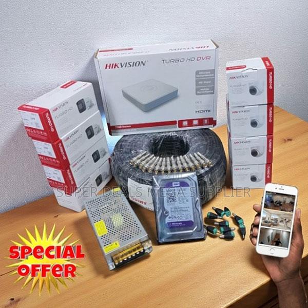 Hikvision 8 Camera 1080p Complete Night Vision Security Kit