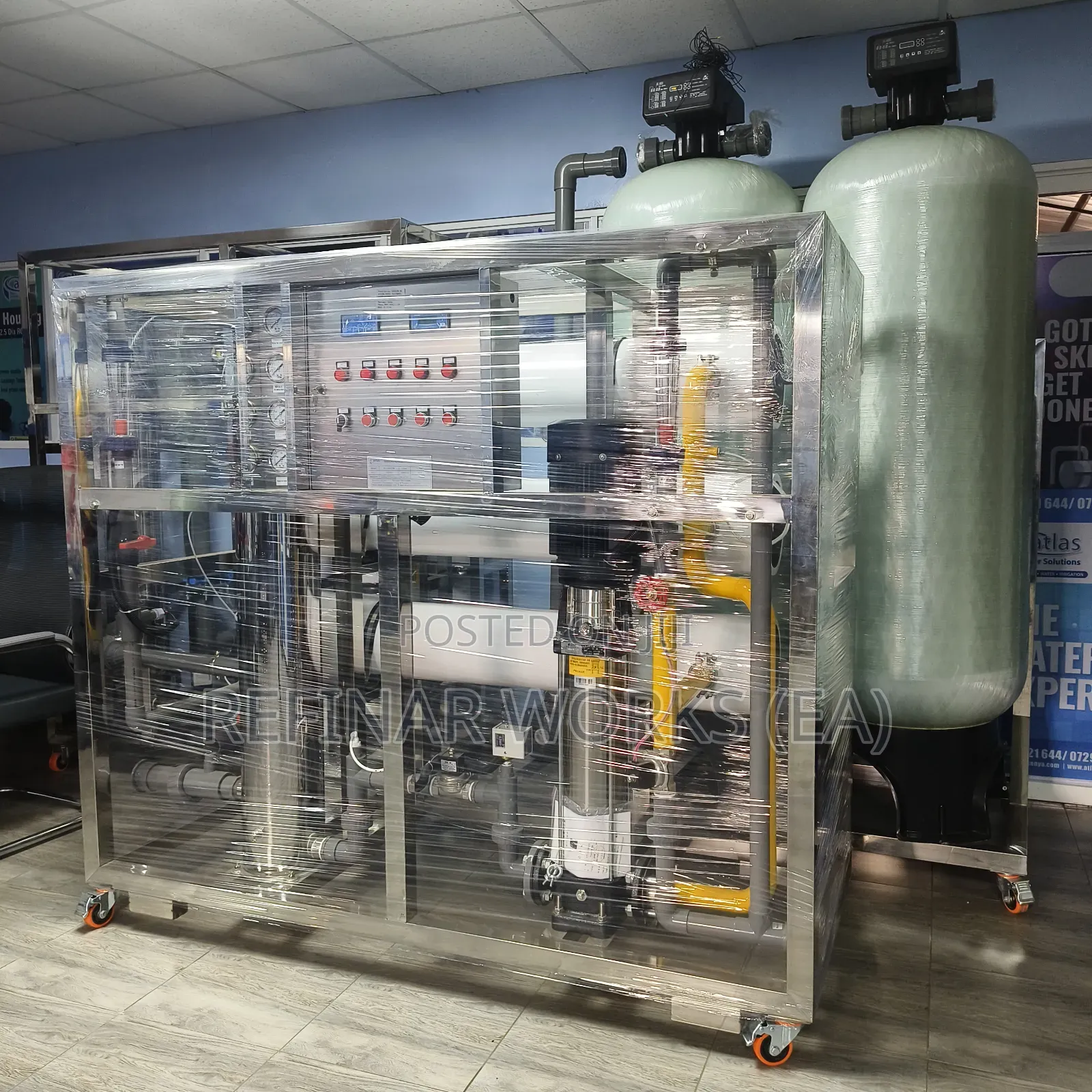 Industrial & Commercial Reverse Osmosis Water Purifier Machines