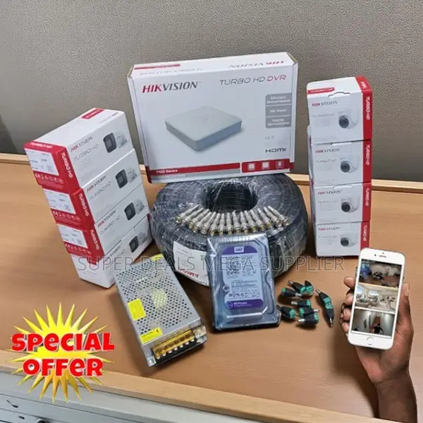 Hikvision 8 Channel 1080p Night Vision CCTV Complete Package