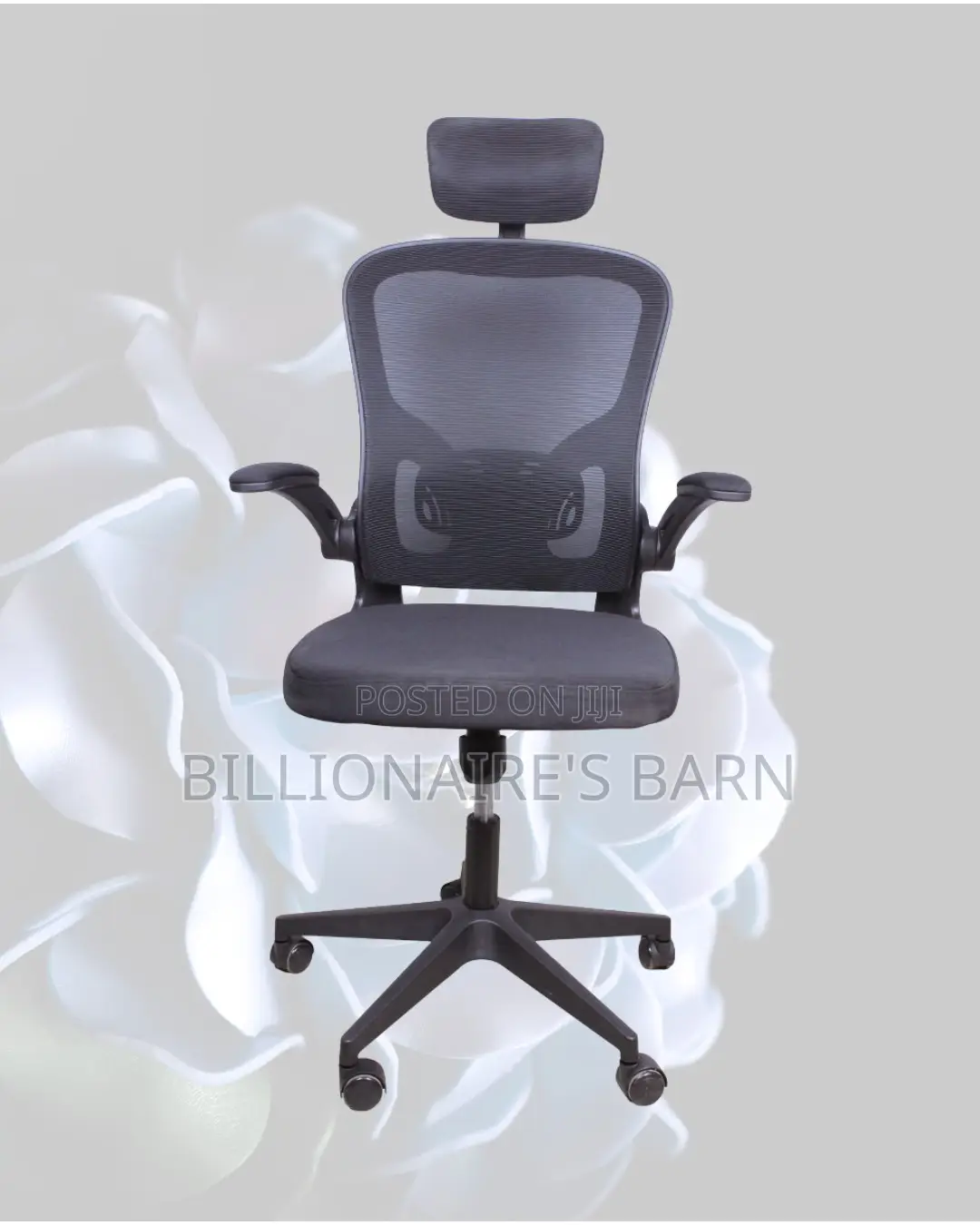 Home Office Grey Office Chair — | Nairobi Delivery Guaranteed