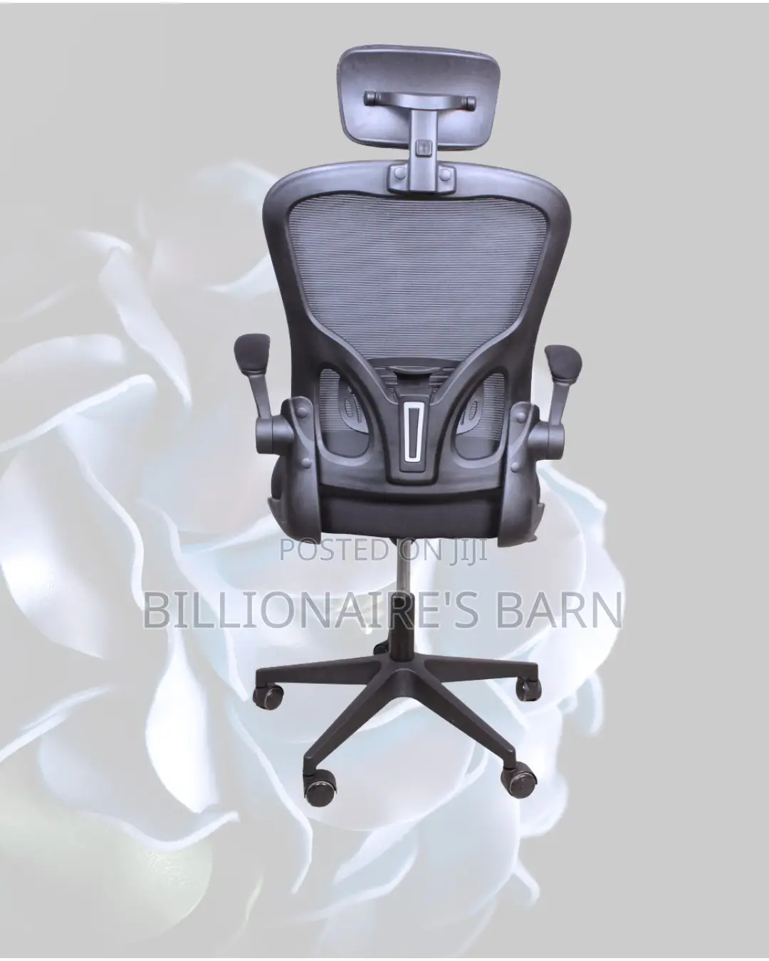 Home Office Grey Office Chair — | Nairobi Delivery Guaranteed