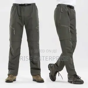 Outdoor Detachable Pants- Army Green