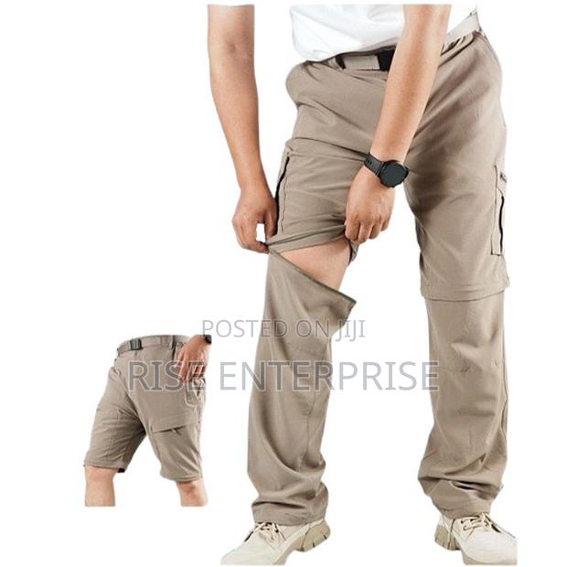 Outdoor Detachable Pants- Khaki - thumbnail 2