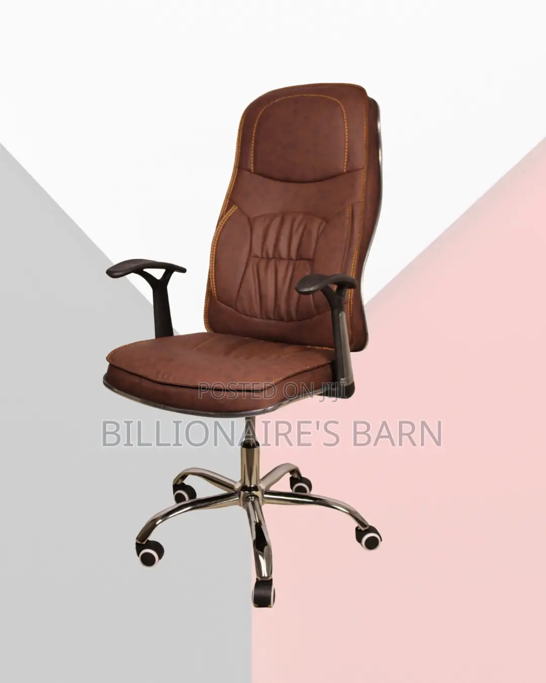 Space-Saving Steel Chair Executive Modern | Comfort Meets Style