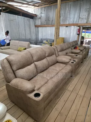 Semi Recliner7- Seater Sofa Set