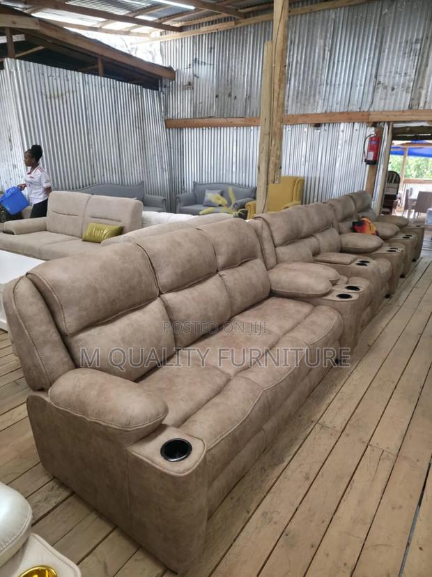 Semi Recliner7- Seater Sofa Set