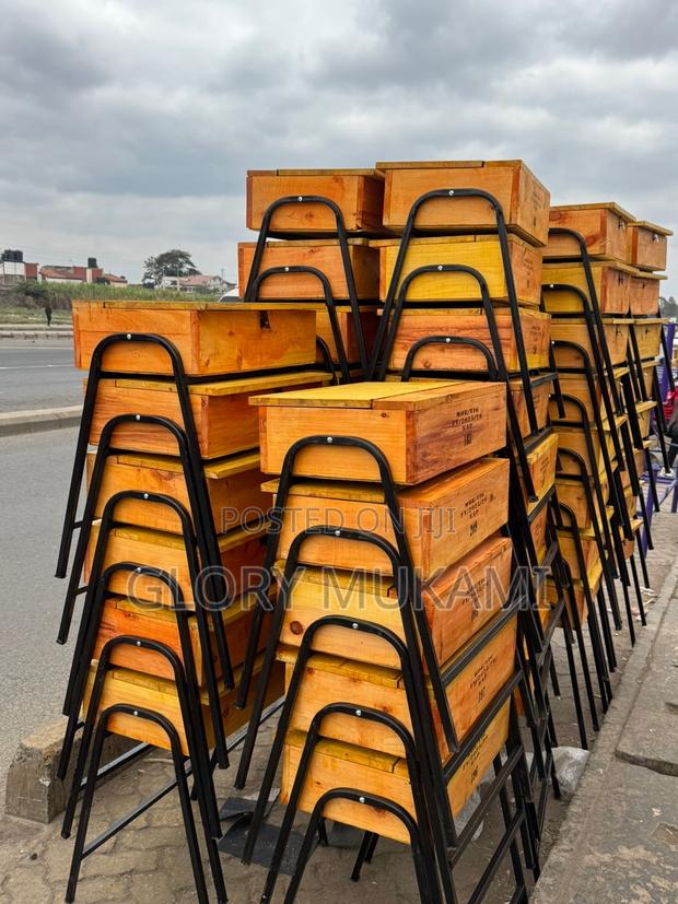 School Locker And Chair - main view