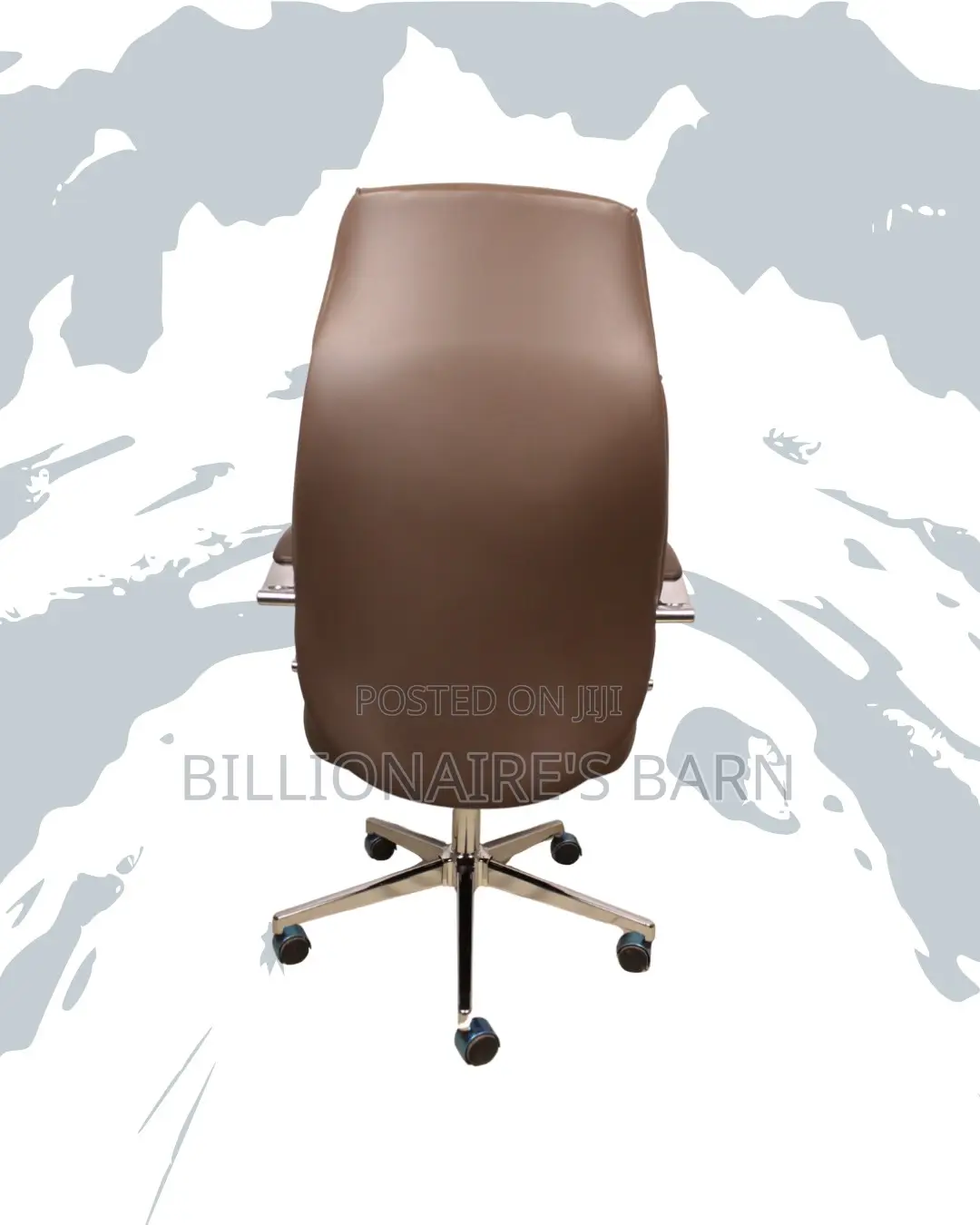 Breathable Brown Chair Leather #298 | Comfort Meets Style