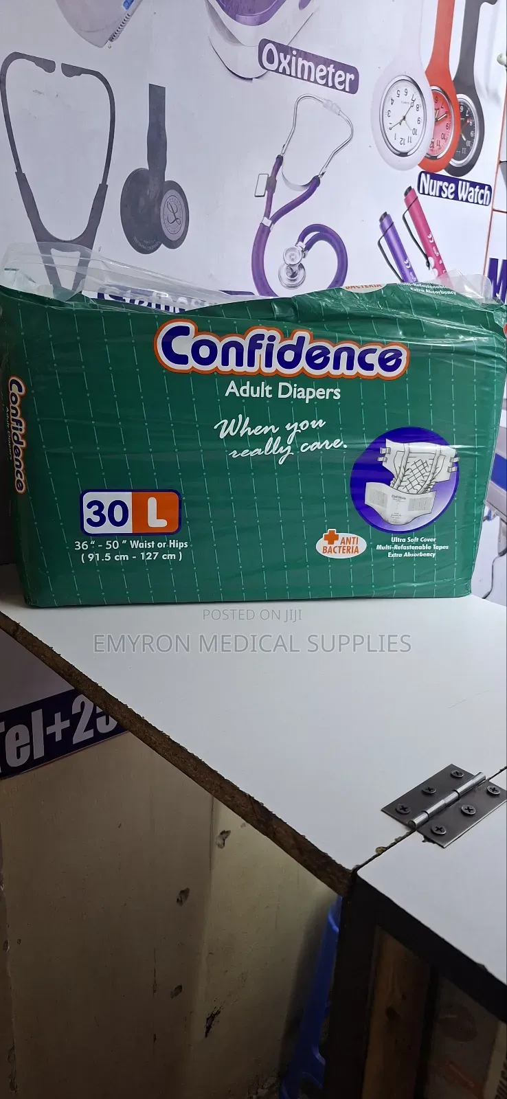 Adults Diapers (Size L,30 Pieces)