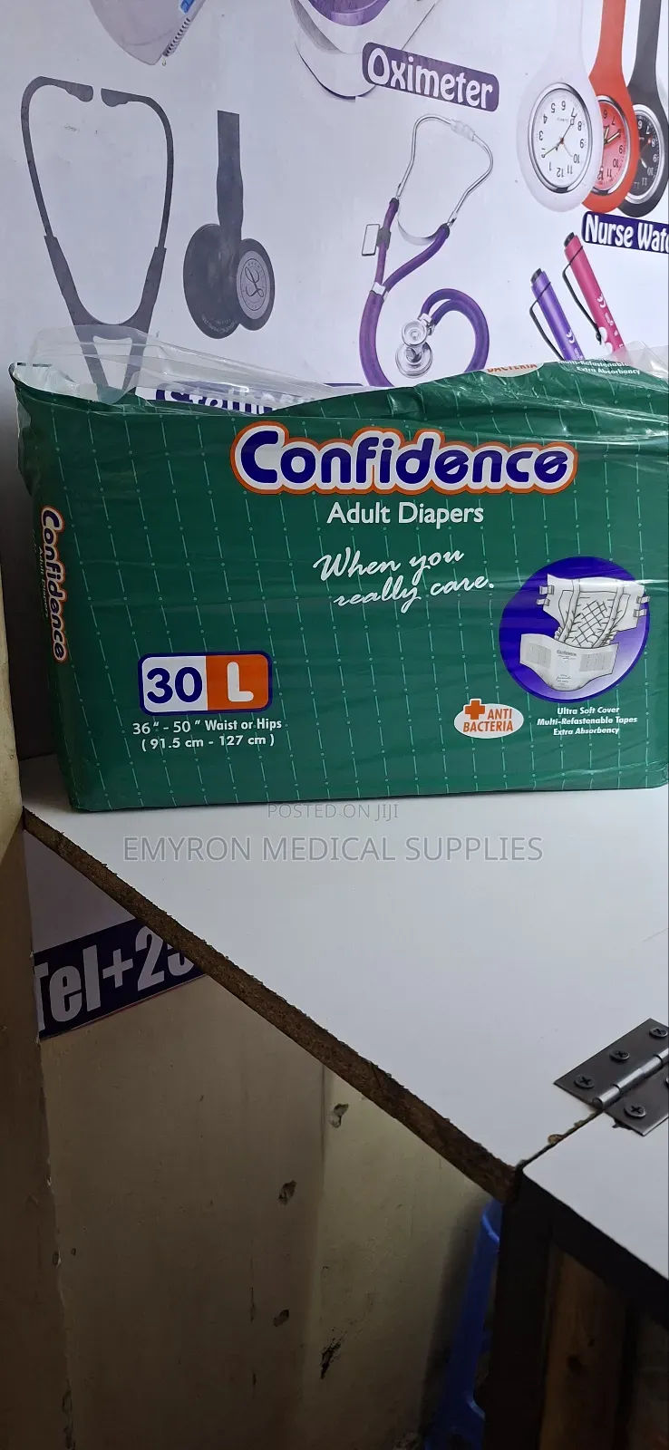 Adults Diapers (Size L,30 Pieces)