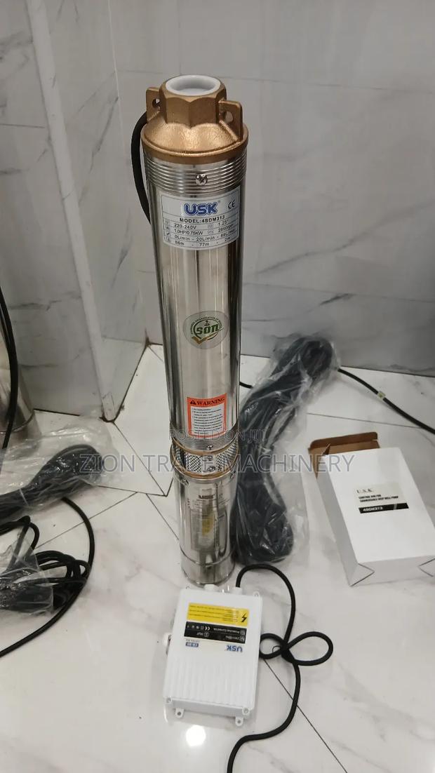 Usk 1hp Submersible Pump - thumbnail 2