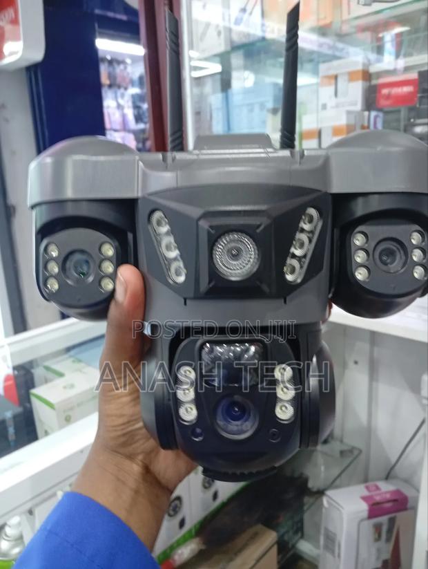 Real-Time Push Notifications Solar CCTV Tripple Lence 4g Enabled - main view