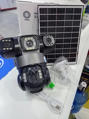 Solar 4g CCTV Camera With Motion Detection and Human Tracking