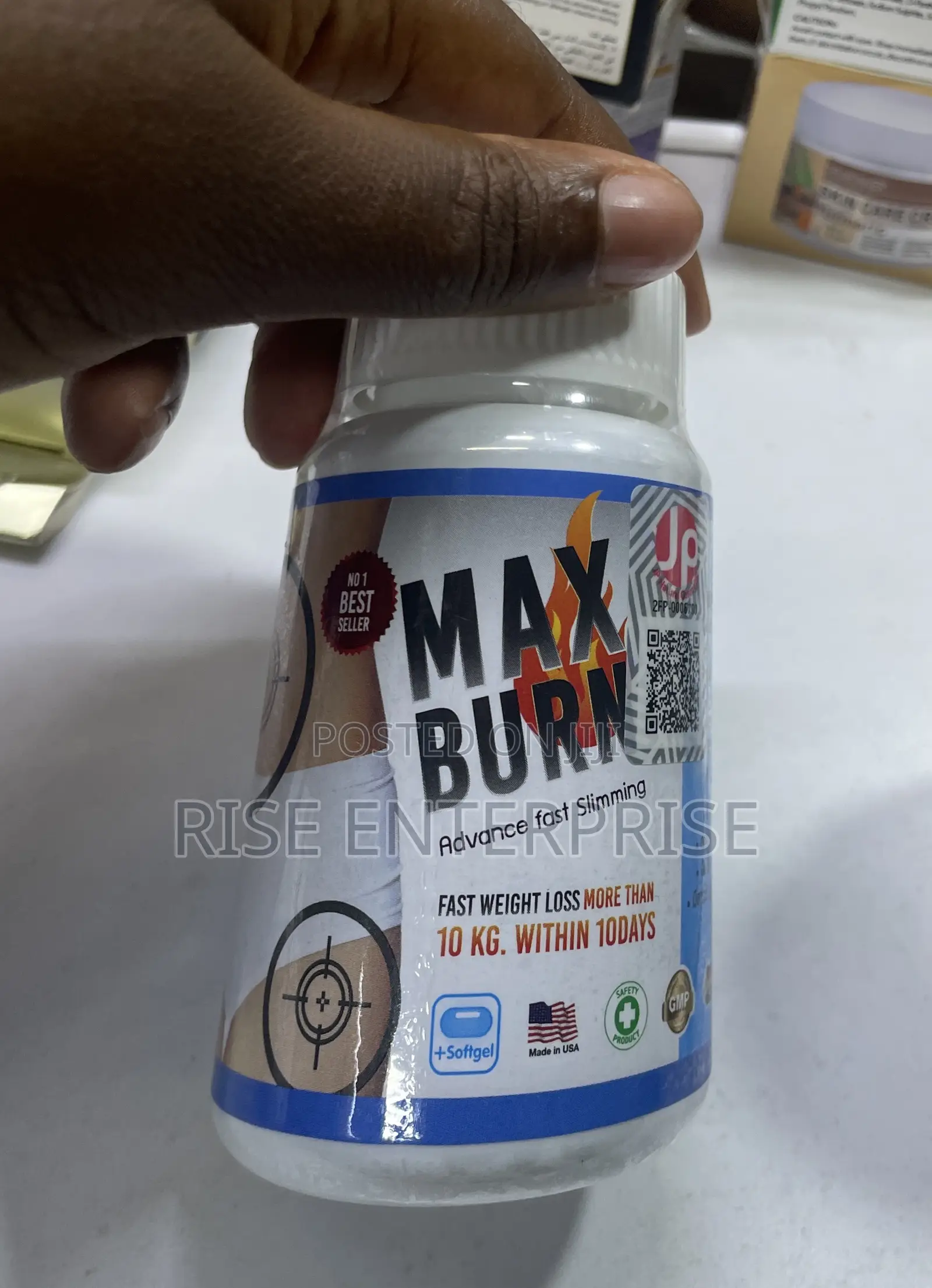 Max Burn Fast Weight Loss Soft Gels- More Than 10 Kg. Within 10days